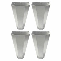 Little Giant RC2 Galvanized Steel Medium Poultry Restraining Cone, (4 Pack)