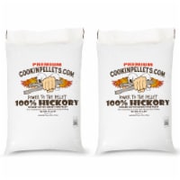 CookinPellets 40 lb Premium Hickory Hardwood Grill Smoker Wood Pellets (2 Pack)