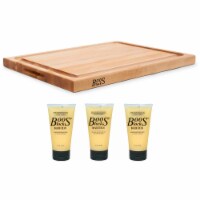 John Boos Block 18 Inch Wide Cutting/Carving Maple Board & Block Natural Cream