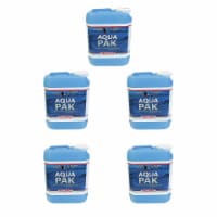 Reliance Products Aqua-Pak 2.5 Gal. Plastic Water Container Storage Jug (5 Pack)