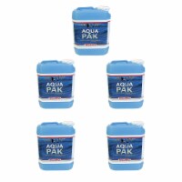 Reliance Products Aqua-Pak 2.5 Gal. Plastic Water Container Storage Jug (5 Pack)