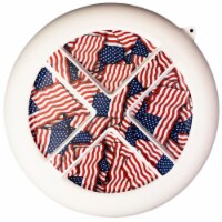 CreekKooler American Flag Insulated Floating Cooler Lid, 30 Quarts (Lid Only)