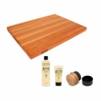 John Boos 24 x 18 Cutting Board Bundle w/ 3 Piece Cutting Board Maintenance Set