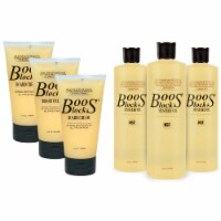 John Boos Block Wooden Board Natural Moisture Cream and Mystery Oil (6 Pack)