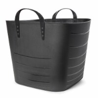 Life Story Tub Basket 25 Liter Plastic Storage Tote Bin with Handles (12 Pack)