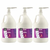 Better Life Laundry Detergent with Pump, 1 Gallon, Lavender Grapefruit (3 Pack)
