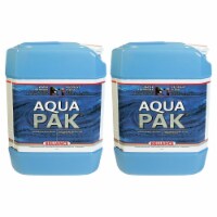Reliance Products Aqua-Pak Plastic Drinking Water Container Jug, 5 Gal (2 Pack)