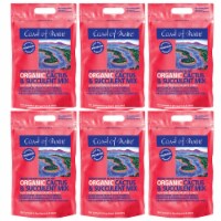 Coast of Maine Mount Desert Organic Cactus Succulent Mix, 8 Quart (6 Pack)