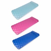 Kelsyus Laguna Lounger Foam Pool & Lake Water Mat with Oversized Pillow (3 Pack)