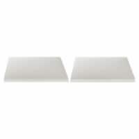 Achim Home Furnishings Nexus Peel & Stick Vinyl Floor Tile, Solid White, 40pk