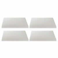 Achim Home Furnishings Nexus Peel & Stick Vinyl Floor Tile, Solid White, 80pk