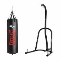 Everlast P00001263 NevaTear 70 Pound MMA Boxing Heavy Punching Bag with Stand 2 Piece City Market