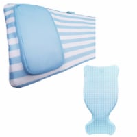 Comfy Floats No Inflate Water Lounger Pool Float & Single Person Saddle Lounger