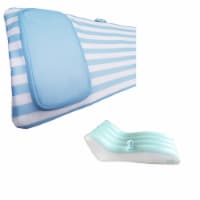 Comfy Floats No Inflate Water Lounger Pool Float & Misting Inflatable Chaise