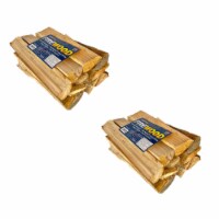 TimberTote Natural Hardwood Mix Firewood Bundle for Fireplace & Firepit (2 Pack)