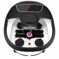 ACEVIVI Multi Mode Home Heated Massaging Foot Spa Bath with Maize Roller, Black