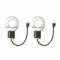 Farm Innovators 150W Electric Heated Bird Bath DeIcer, Cast Aluminum (2 Pack)