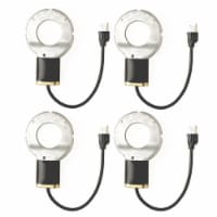 Farm Innovators 150W Electric Heated Bird Bath DeIcer, Cast Aluminum (2 Pack)