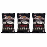 Bear Mountain BBQ Natural Hardwood Gourmet Blend Smoker Pellets, 20 lbs (3 Pack)