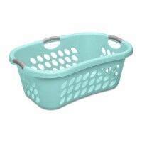 Sterilite Ultra HipHold 1.25 Bushel Plastic Stackable Laundry Basket (12 Pack)