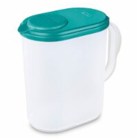 Sterilite Ultra-Seal BPA Free 1 Gallon Drink Pitcher with Grip Handle (12 Pack)