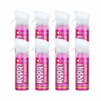 Boost Oxygen Pocket Sized Canned Oxygen w/ Mouthpiece, Pink Grapefruit (8 Pack)