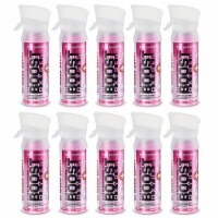Boost Oxygen Pocket Sized Canned Oxygen w/ Mouthpiece, Pink Grapefruit (10 Pack)