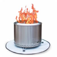 Flame Engine 19  Circular Smokeless Fire Pit w/Carry Bag, 304 Stainless Steel