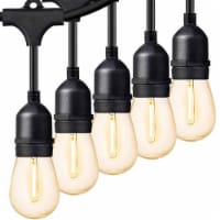 Svater 150-Foot Shatter Proof Dimmable Outdoor LED String Lights, Warm White