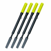 Timber Tuff Manual Slide Wedge Hammer Steel Wood Log Splitter, Green (4 Pack)