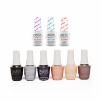 Gelish Terrific Trio Soak Off Gel Nail Polish w/ Mini Neutral Collection Set
