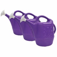 Union Products 63068 Indoor/Outdoor 2 Gallon Plant Watering Can, Purple (3 Pack)