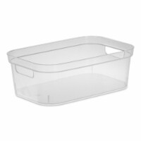 Zulay 4 Pack Clear Refrigerator Organizer Bins - XL, 4 - Kroger