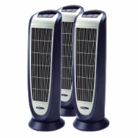 Lasko 5160 Portable Electric 1500W Oscillating Ceramic Tower Space Heater 3 Pack