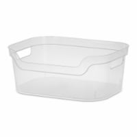 Sterilite 5.25 x 12 x 15 Inch Storage Bin w/ Carry Through Handles, Clear,  24 Ct, 1 Piece - Fry's Food Stores