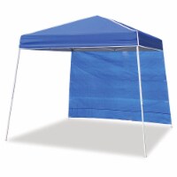 Z-Shade 10x10 Ft Instant Pop Up Shade Canopy Tent with Taffeta Attachment, Blue