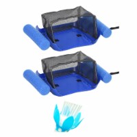 Pool Minder Inc Zak the Pool Minder Skimmer, 2 Pack & Magic Pool Water Fountain