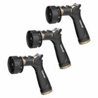 Underhill Proline Master Gold 7 Spray Pattern Hose Nozzle w/ 3/4  Inlet (3 Pack)