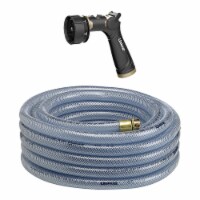 Underhill Proline Master Gold Ultramax Clear 50' Garden Hose w/ 7 Spray Nozzle