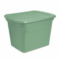 Rubbermaid Roughneck 18 Gal Plastic Holiday Storage Tote, Green and Red (6  Pack), 1 Piece - QFC