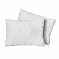 SHEEX Original Performance King Size Down Stomach/Back Sleeper Pillow (2 Pack)