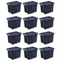 Sterilite Tuff1 18 Gallon Plastic Storage Tote Container Bin w/ Lid (24  Pack), 1 Piece - Kroger