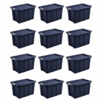 Sterilite Tuff1 18 Gallon Plastic Storage Tote Container Bin w/ Lid (12  Pack), 1 Piece - Baker's