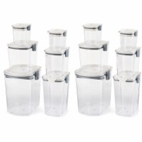 Progressive International PrepWorks ProKeeper 6 Piece Food Storage Set, (2 Pack)