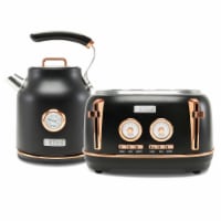 Kettle toaster black new arrivals