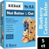 RXBAR Nut Butter and Oat Blueberry Cashew Butter Protein Bars Perspective: Main