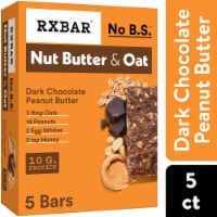 RXBAR Nut Butter and Oat Dark Chocolate Peanut Butter Protein Bars Perspective: Main