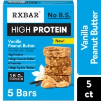 RXBAR® High Protein Vanilla Peanut Butter Bars Perspective: Main