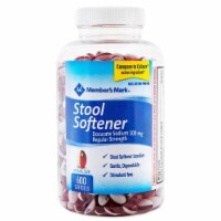 Member's Mark Stool Softener Softgels, Docusate Sodium (100 mg., 600 Count)