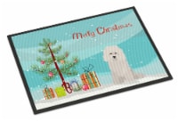 Carolines Treasures CK3492JMAT Bolognese Christmas Tree Doormat 24x36